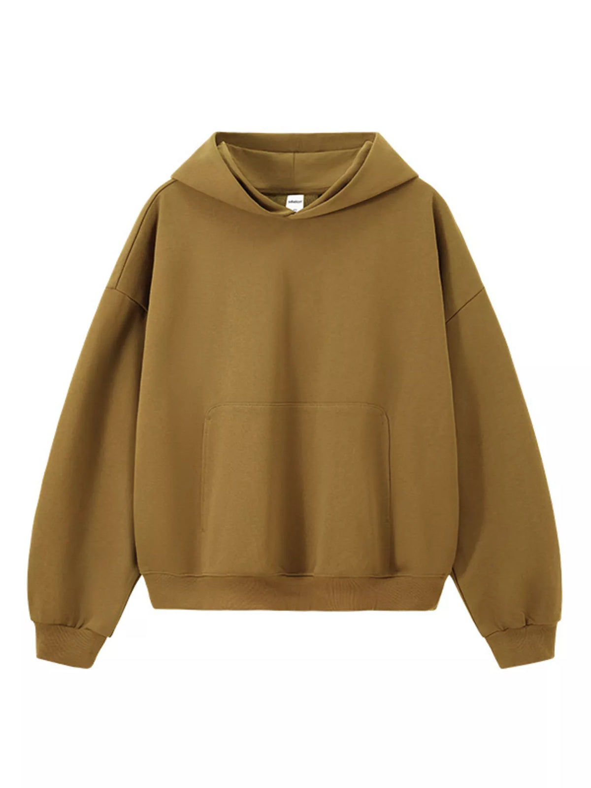 Men's kangaroo pocket hoodie front view
