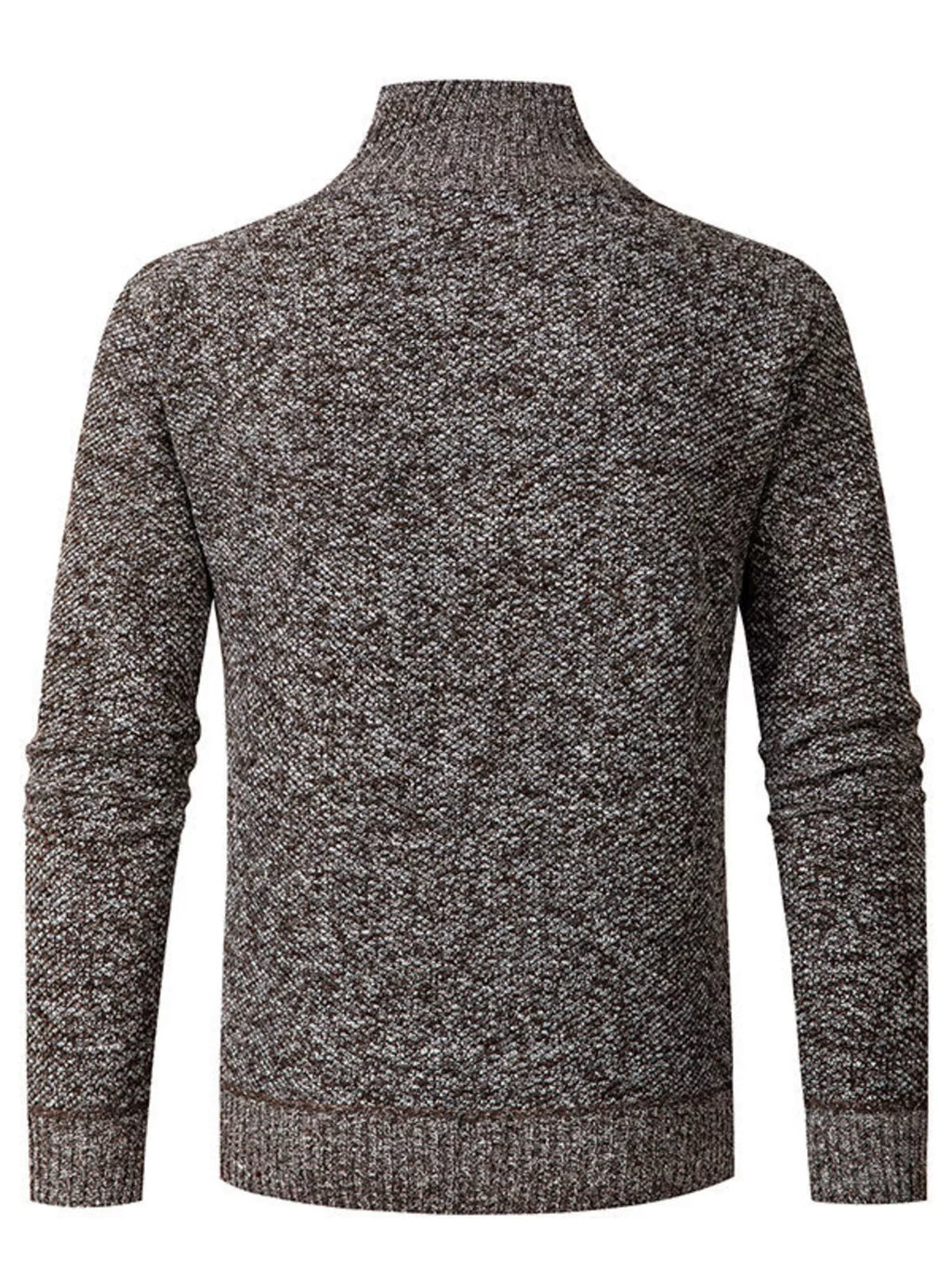Men's plus size half zip sweater relaxed fit