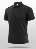 Men's plus size short sleeve polo