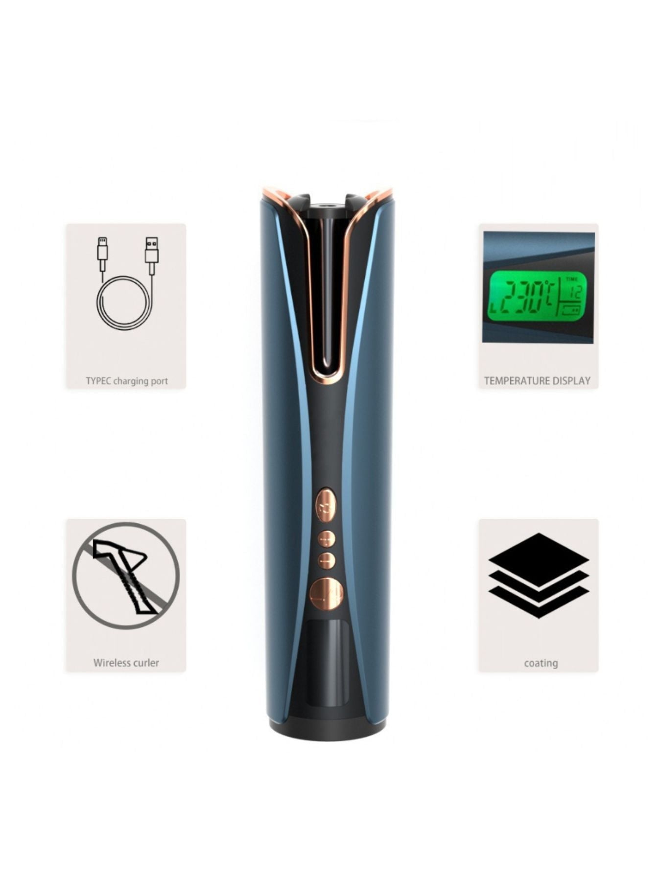Automatic Hair Curling Iron - ELC Fashion