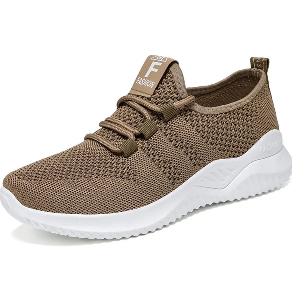 Breathable Mesh Lace Up Athletic - ELC Fashion