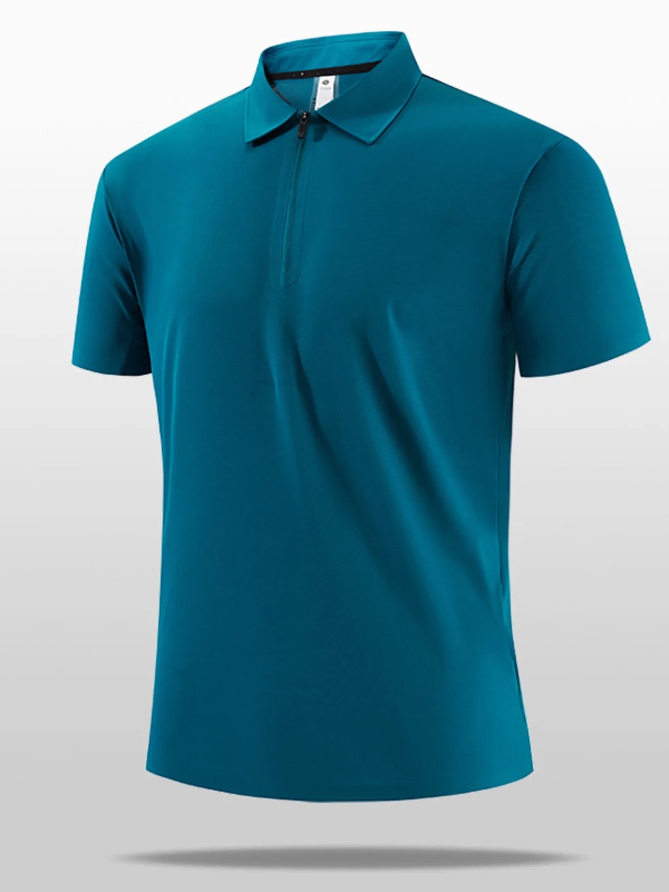 Men's plus size short sleeve polo casual style