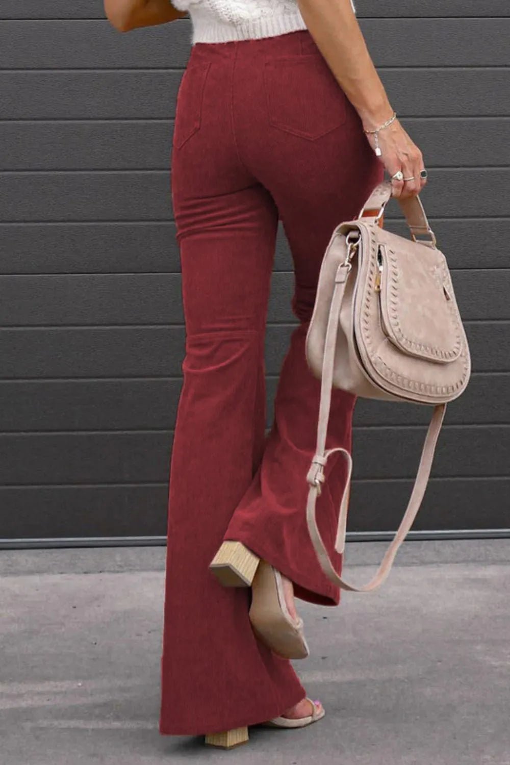 ELC Atelier Executive Inclusive Fit Hight Waist Bootcut Pants Exten — Prestige Edit - ELC Fashion