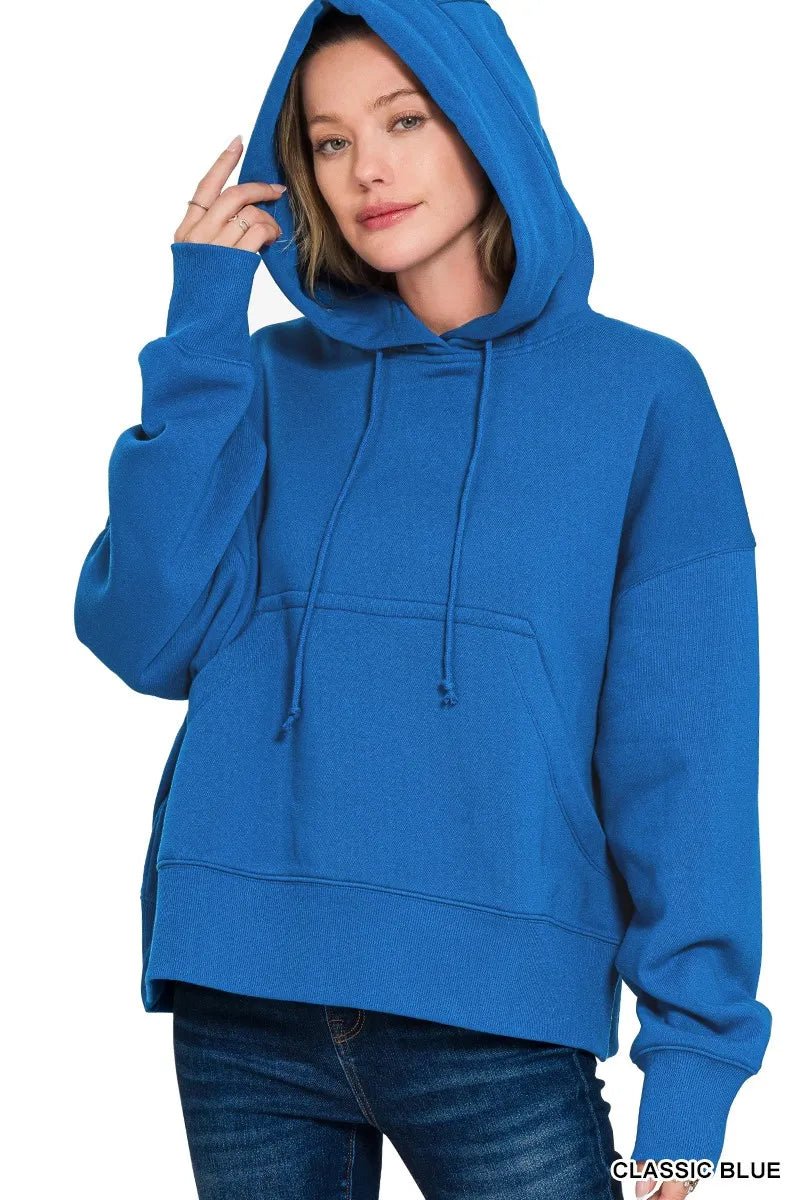 ELC Atelier Modern Zenana Oversized Fleece Kangaroo Pocket Hoodie — Prestige Edit - ELC Fashion