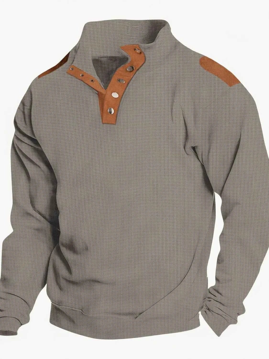 ELC Atelier Premier Men's Inclusive Fit Quarter Snap Long Sleeve To — Prestige Edit - ELC Fashion