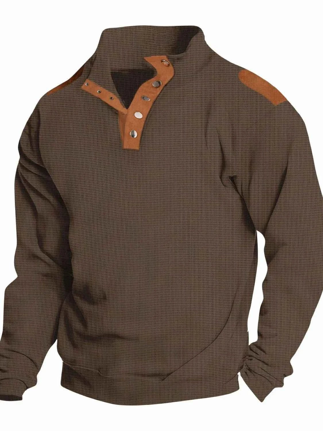 ELC Atelier Premier Men's Inclusive Fit Quarter Snap Long Sleeve To — Prestige Edit - ELC Fashion