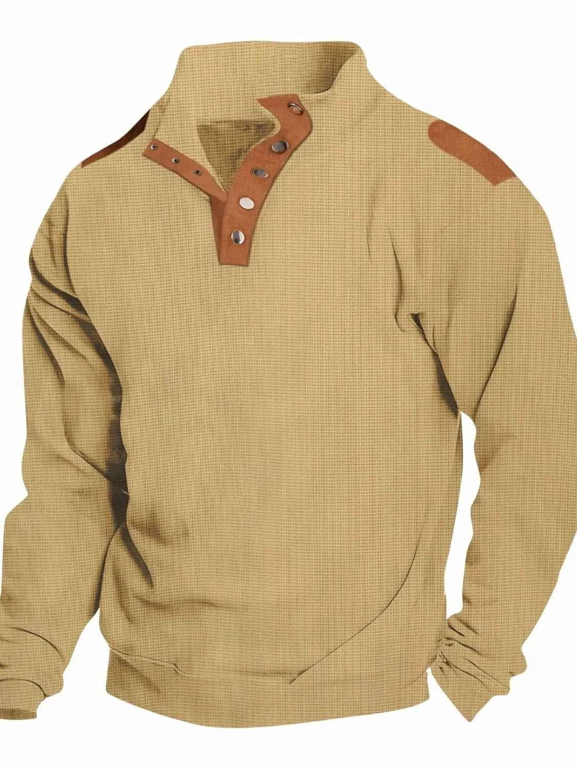 ELC Atelier Premier Men's Inclusive Fit Quarter Snap Long Sleeve To — Prestige Edit - ELC Fashion