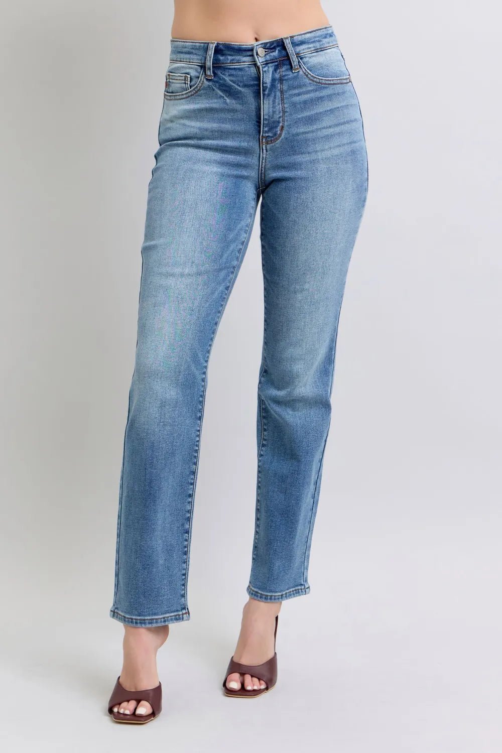 ELC Atelier Refined Judy Blue Inclusive Fit Run Vintage Wash Therma — Prestige Edit - ELC Fashion