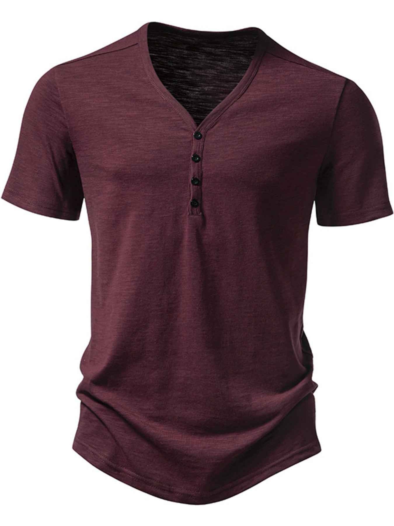 ELC Atelier Refined Men's Casual Button Detail T-Shirt — Prestige Edit - ELC Fashion