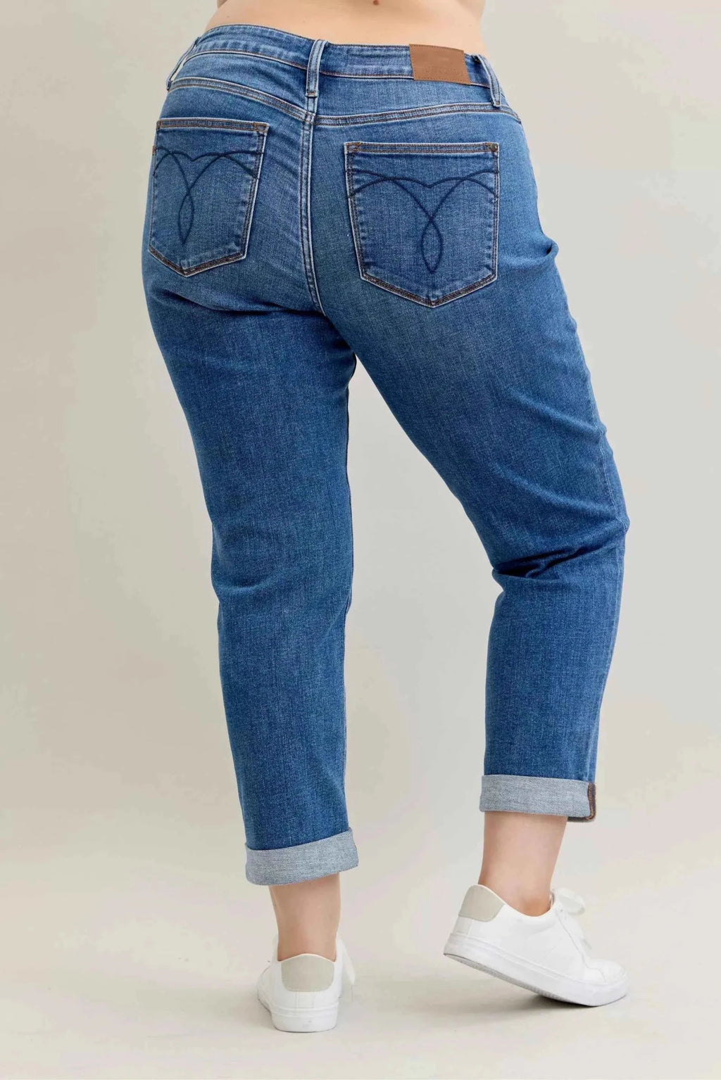 ELC Atelier Tailored Judy Blue Inclusive Fit Mid Rise BF Classic Cu — Prestige Edit - ELC Fashion
