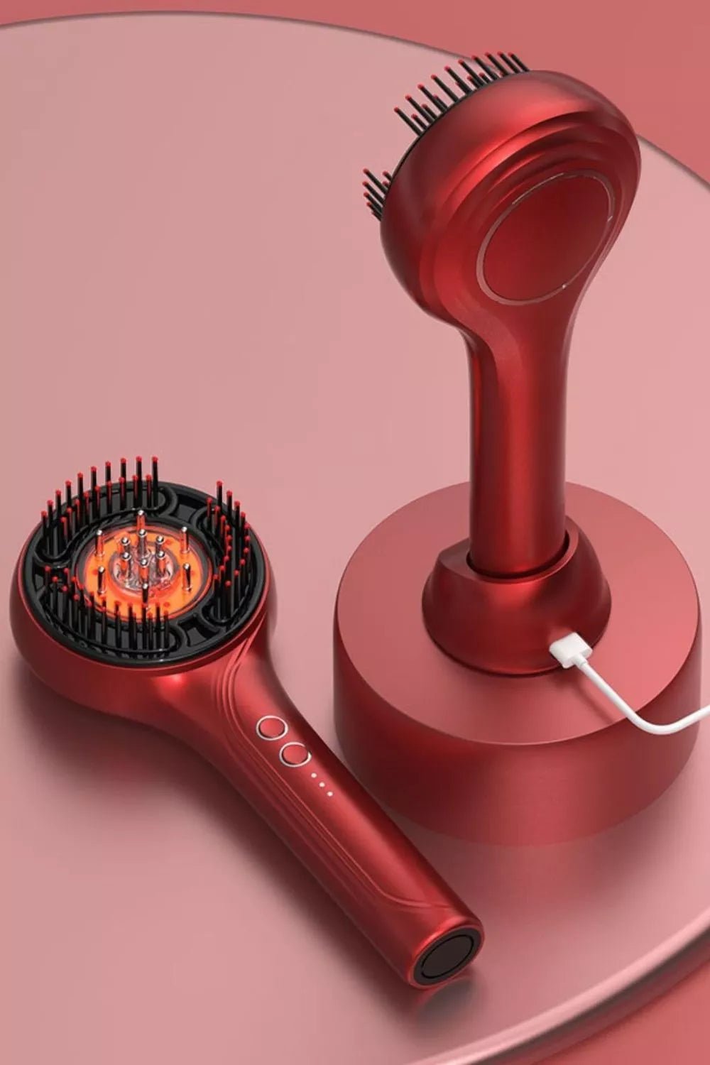 Heated Hair Straightening Comb - ELC Fashion