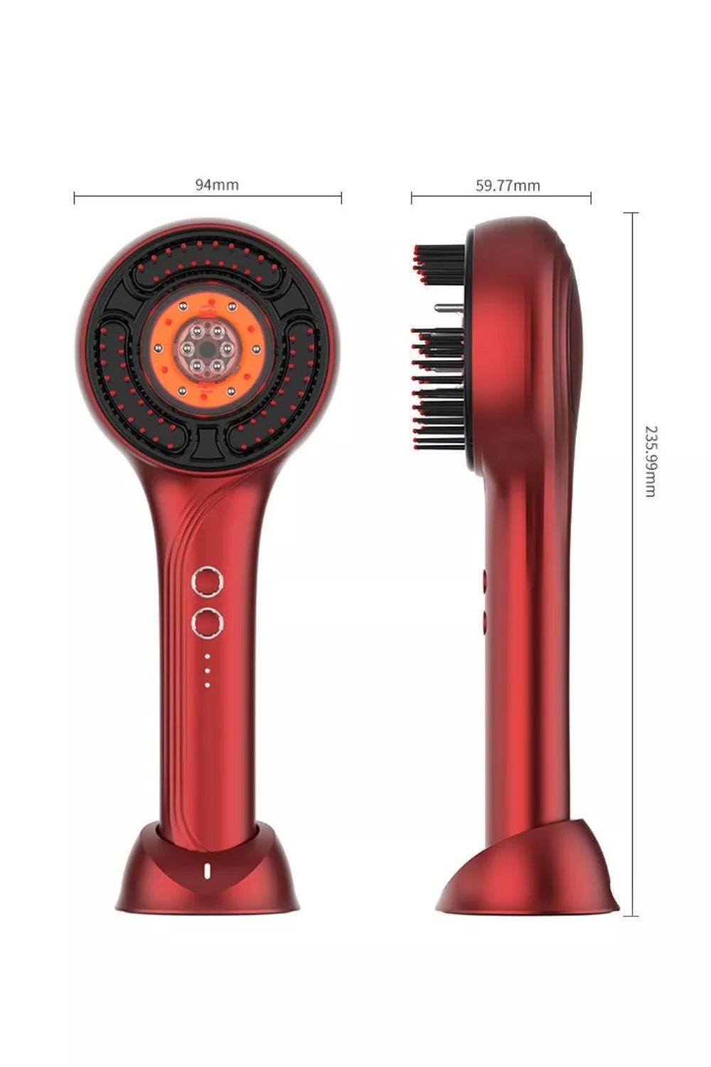 Heated Hair Straightening Comb - ELC Fashion