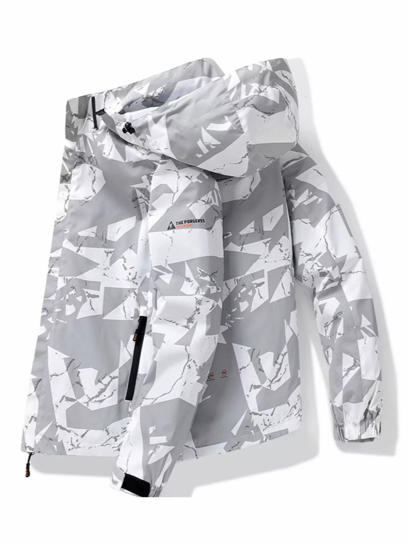 Men's Plus Size Camouflage Waterproof Outdoor Jacket - ELC Fashion