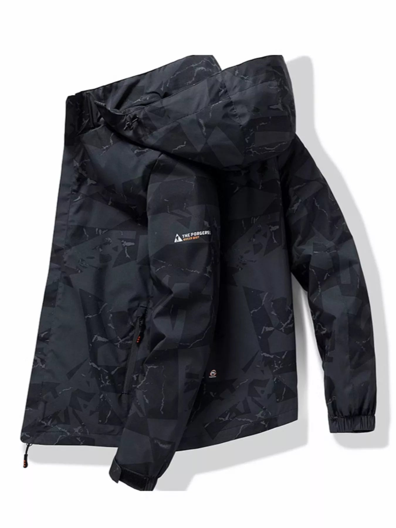 Men's Plus Size Camouflage Waterproof Outdoor Jacket - ELC Fashion