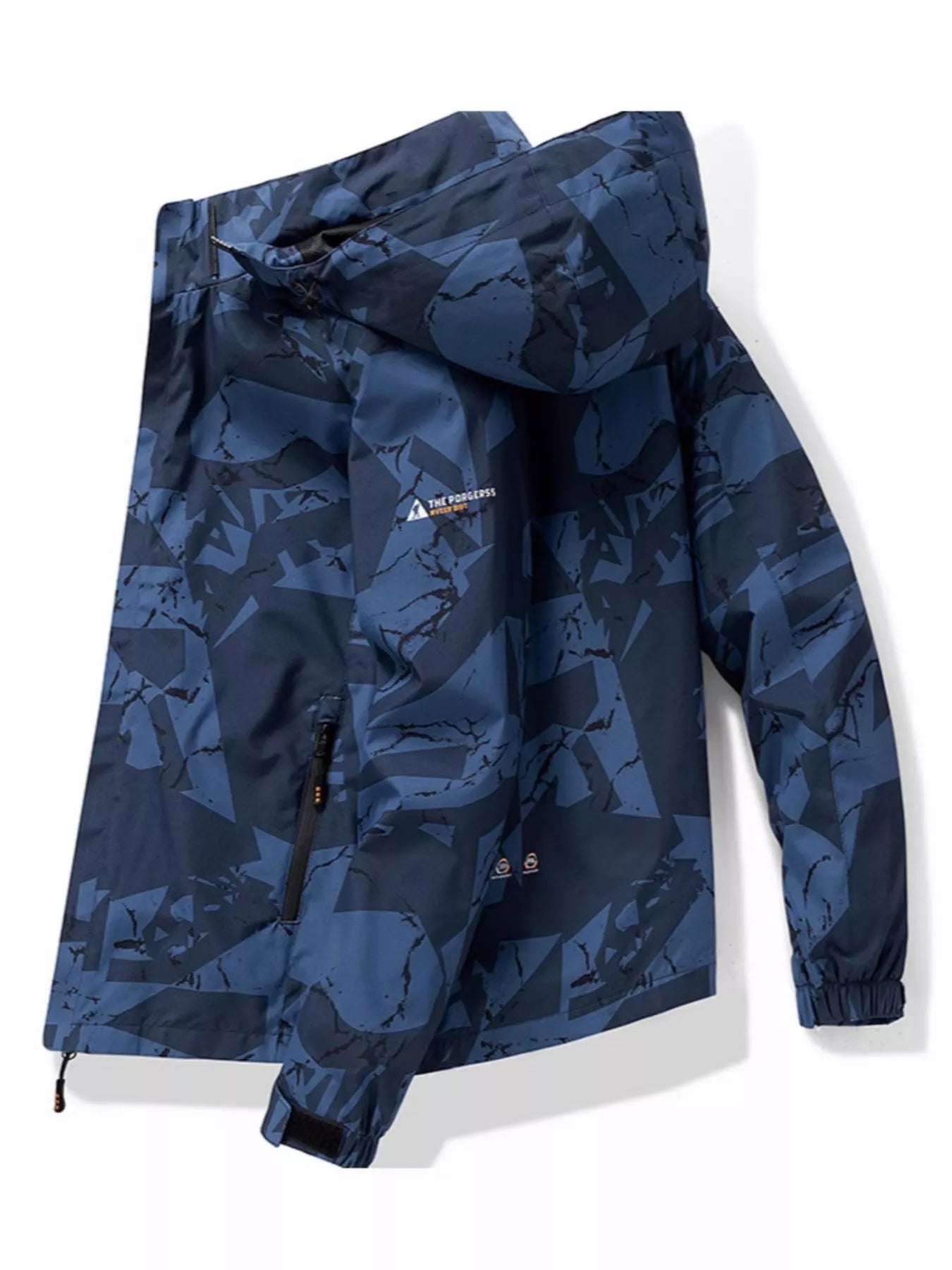 Men's Plus Size Camouflage Waterproof Outdoor Jacket - ELC Fashion