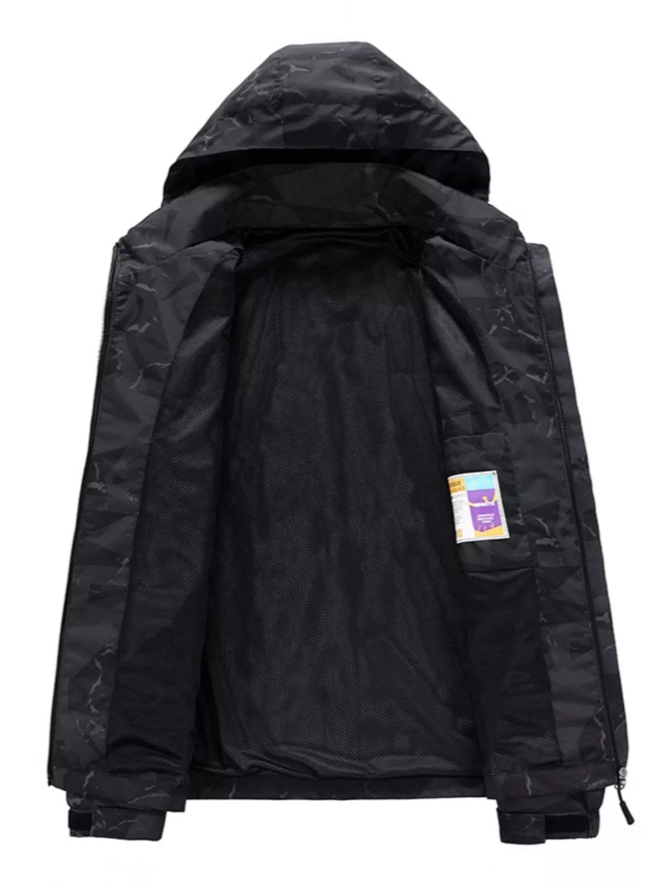 Men's Plus Size Camouflage Waterproof Outdoor Jacket - ELC Fashion