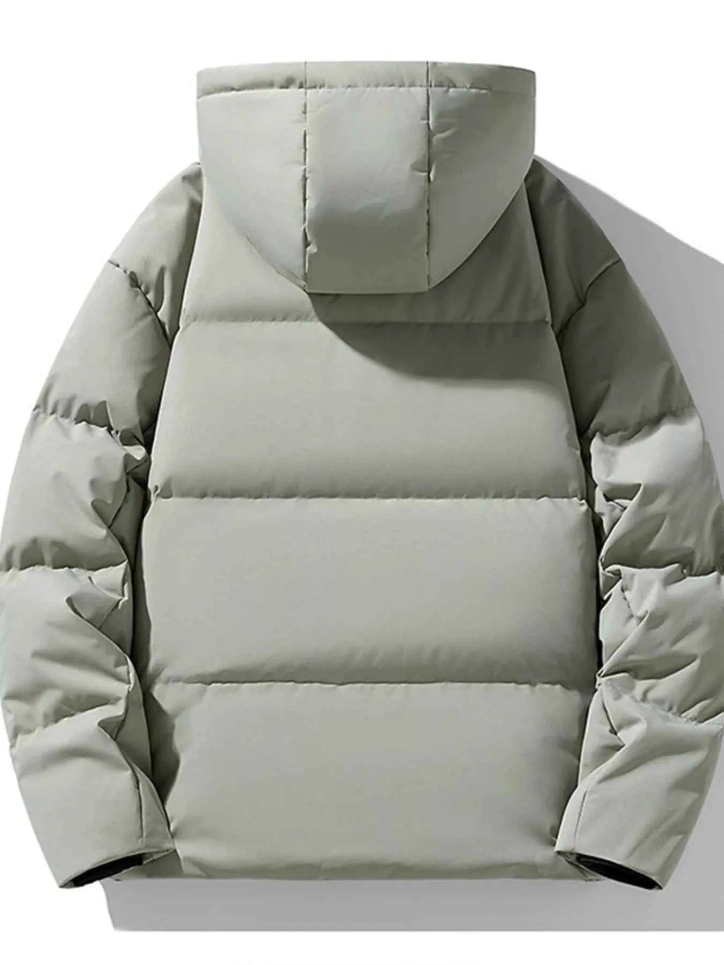 Men's Plus Size Hooded Padded Winter Coat - ELC Fashion