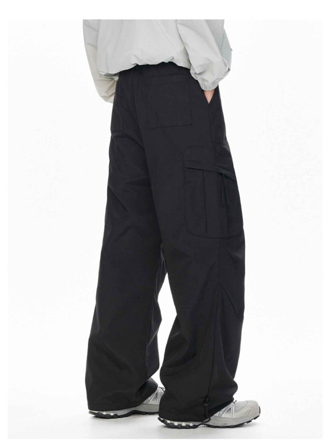 Men's Plus Size Loose Fit Cargo Pants - ELC Fashion