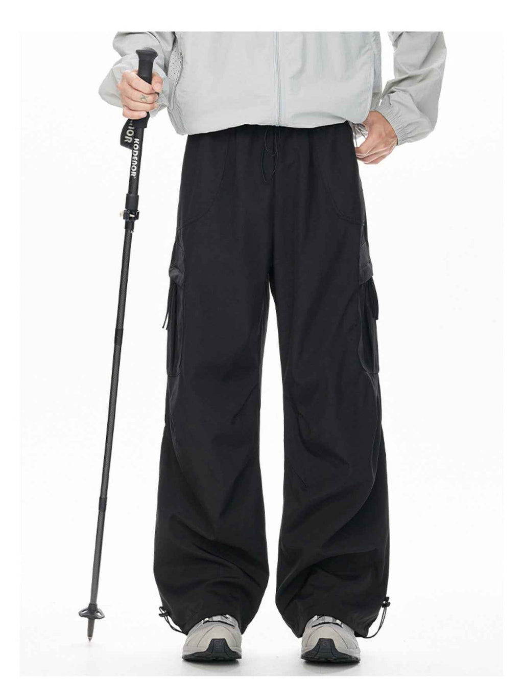 Men's Plus Size Loose Fit Cargo Pants - ELC Fashion