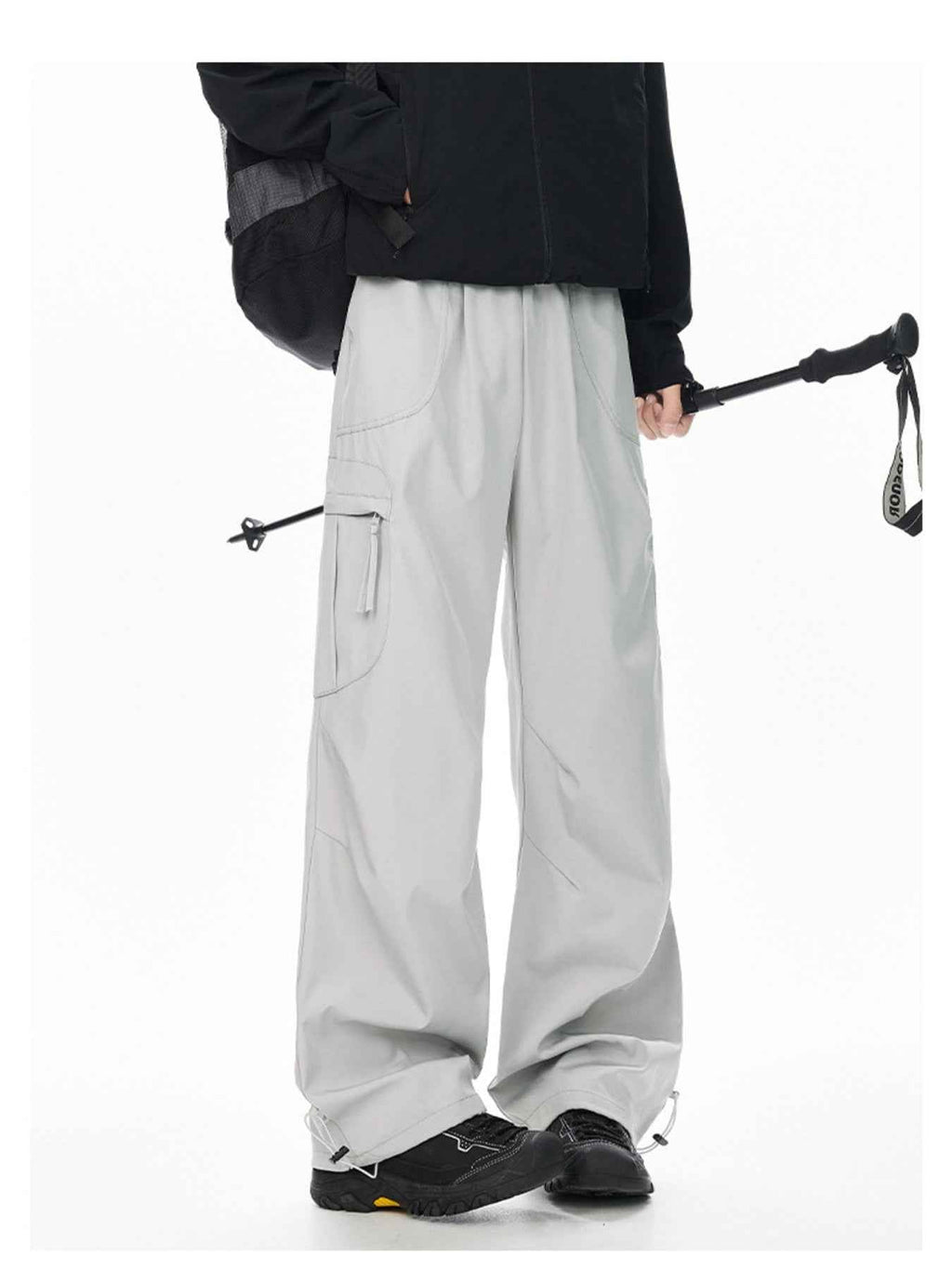 Men's Plus Size Loose Fit Cargo Pants - ELC Fashion