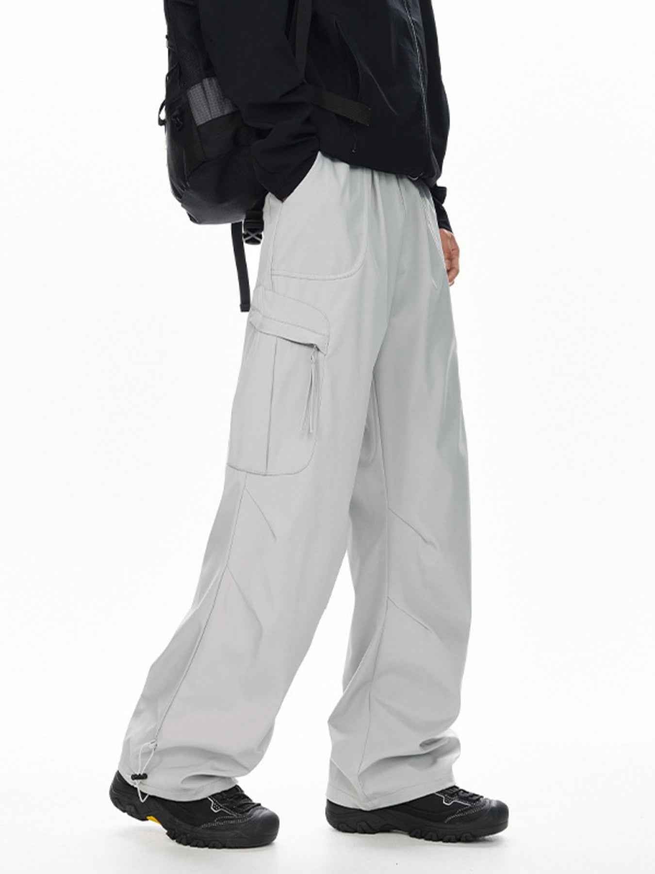 Men's Plus Size Loose Fit Cargo Pants - ELC Fashion