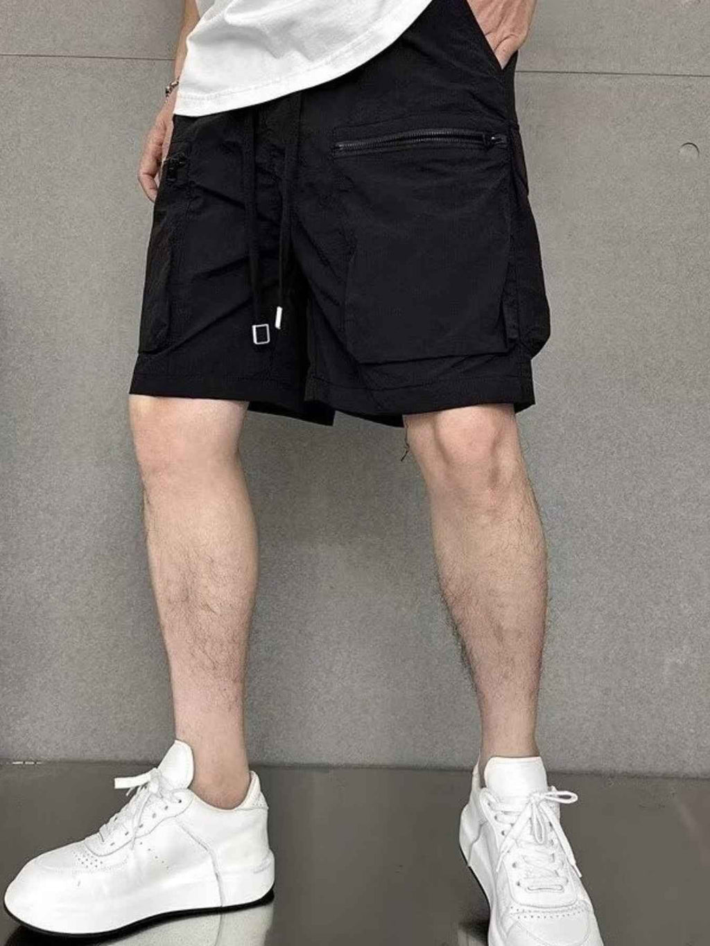 Men's Plus Size Multi - Pocket Relaxed Fit Cargo Shorts - ELC Fashion