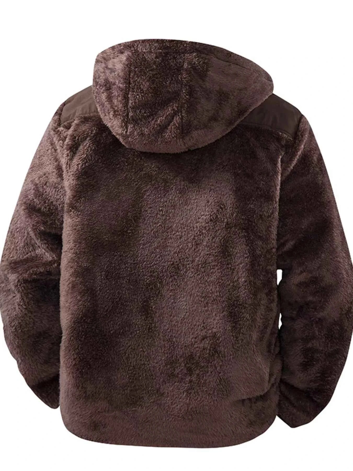 Men's Zip Up Fleece Hooded Jacket - ELC Fashion
