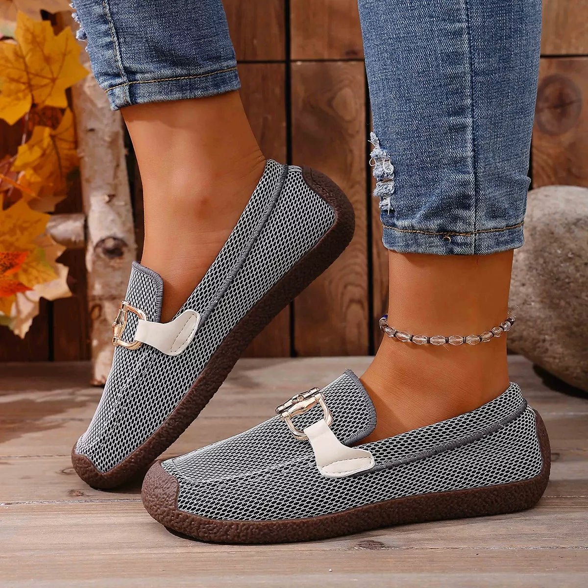 Round Toe Flat Slip - Ons - ELC Fashion