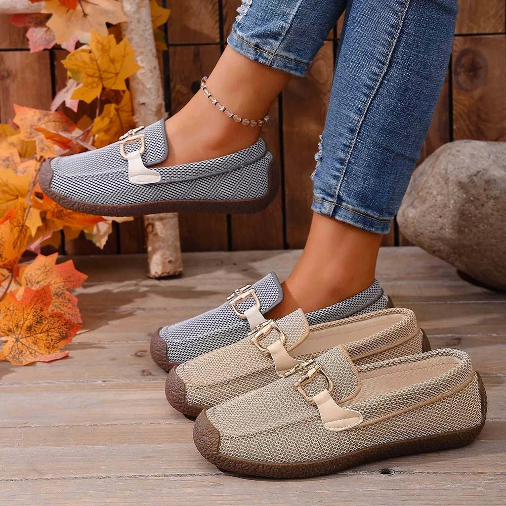 Round Toe Flat Slip - Ons - ELC Fashion