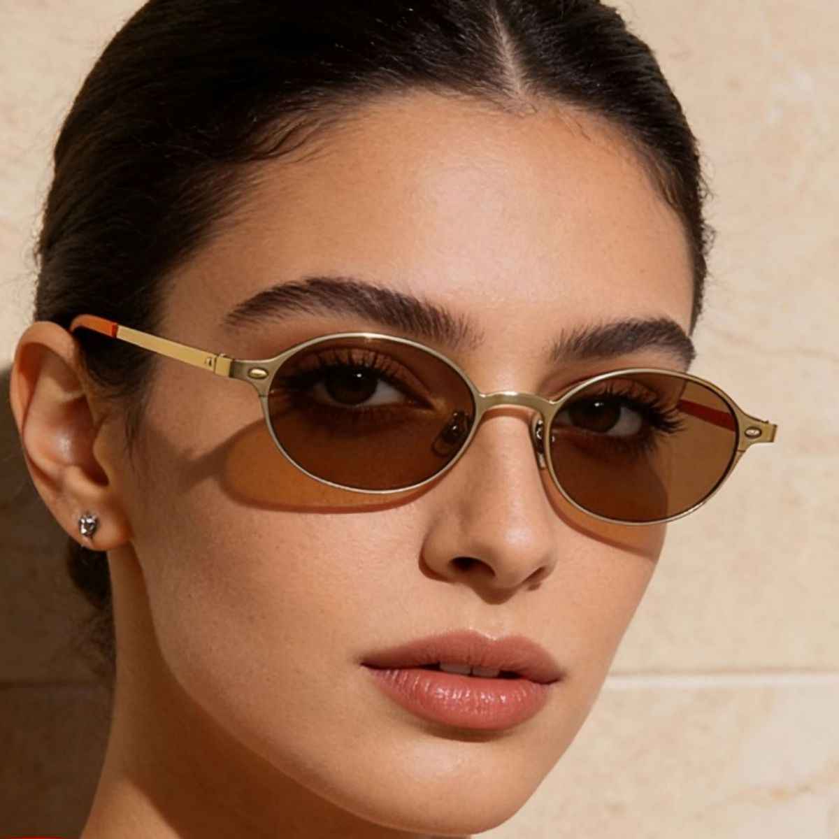 Vintage Oval Sunglasses - ELC Fashion