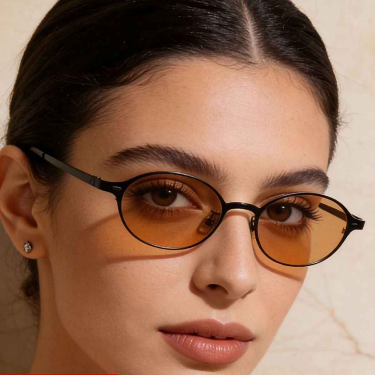 Vintage Oval Sunglasses - ELC Fashion
