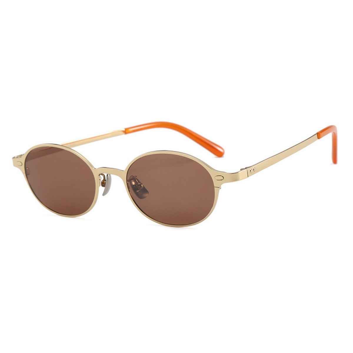 Vintage Oval Sunglasses - ELC Fashion